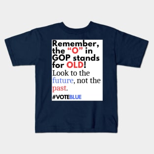 The GOP is Out of Touch #VOTEBLUE Kids T-Shirt